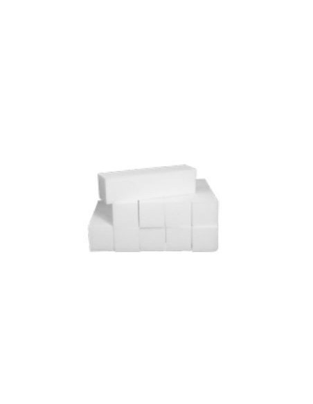 Bloco Polir 4 Faces Branco 10unidades