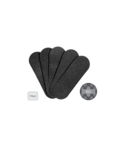 Recargas para Raspador Calosidades (0001513) - lixa grão 60 - 10un