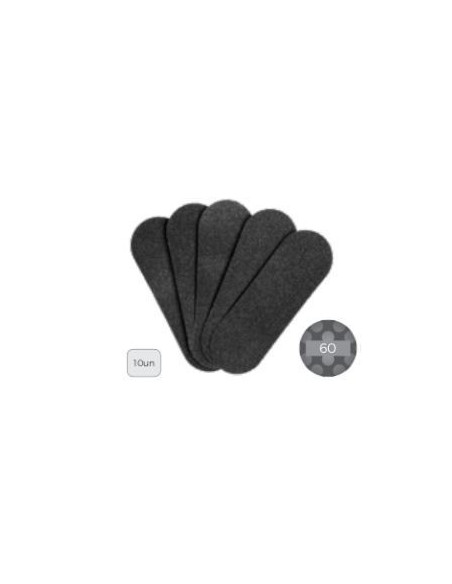Recargas para Raspador Calosidades (0001513) - lixa grão 60 - 10un