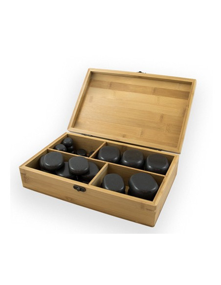 Pedras para Massagem Quente Kit 54un.