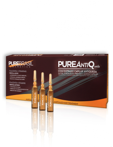 PureBrasil Ampolas Queda 12x10ml