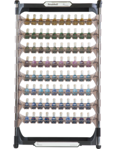 Suporte vernizes SMALTBELL FLEX 8 bandejas / 80 vernizes