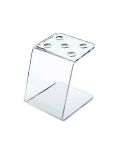 Base suporte tesouras acrílico