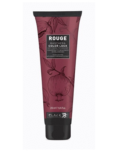 Black professional Máscara protectora da cor Rouge 250ml
