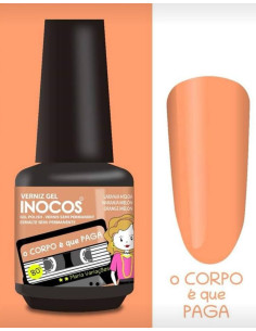 INOCOS Verniz gel O CORPO É QUE PAGA 15 ml