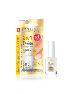 Eveline Total Action Nail 8in1 Golden Shine 12ml
