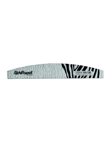 Lima Unhas RickiParodi Meia Lua Zebra 100/180 10 Unid