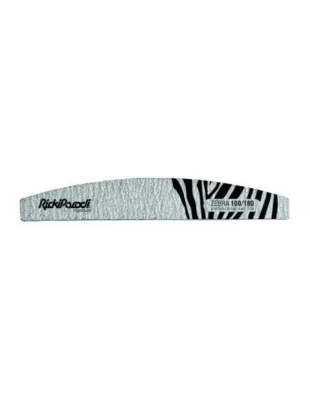 Lima Unhas RickiParodi Meia Lua Zebra 100/180 10 Unid