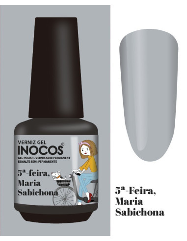INOCOS Verniz gel 5ªFEIRA MARIA SABICHONA 15 ml
