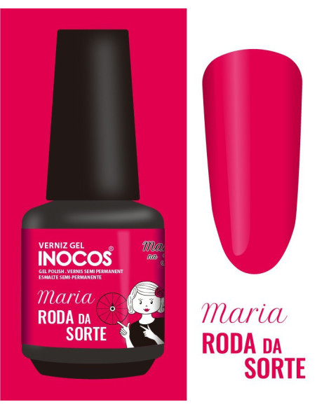 INOCOS Verniz gel MARIA RODA DA SORTE 15 ml