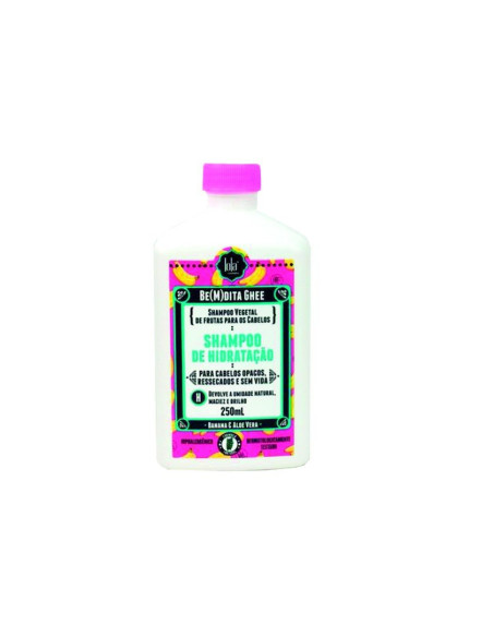 BE(M)DITA GHEE SHAMPOO HIDRATAÇÃO BANANA E ALOE VERA 250ML