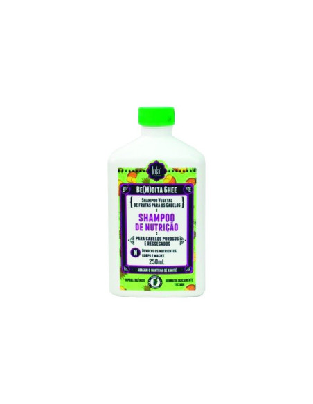 BE(M)DITA GHEE SHAMPOO NUTRIÇÃO ABACAXI E MANTEIGA DE BACURI 250ML