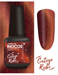 INOCOS Verniz gel Cateye RUBI 15 ml
