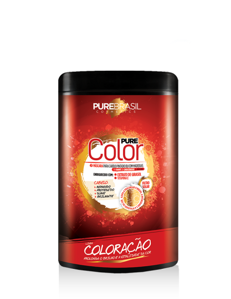 PureBrasil Máscara PURECOLOR 500ml