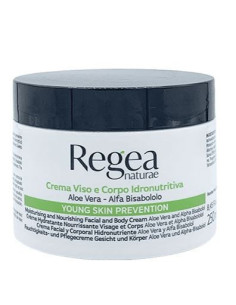Regea Creme hidratante para rosto e corpo pele jovem 250ml