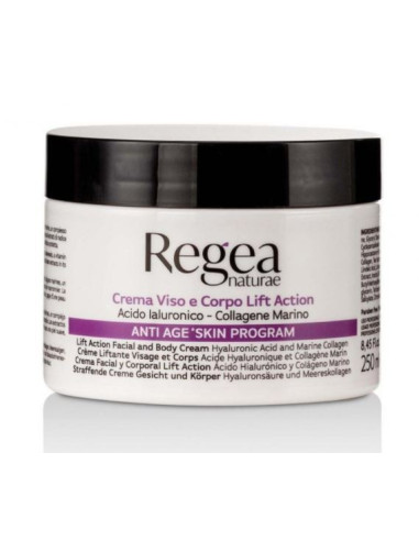 Regea Creme Anti Age com Ácido Hialurónico e Colágeno Marinho 250ml