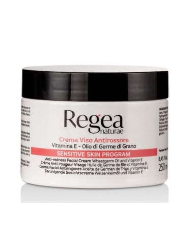 Regea Creme Facial anti-vermelhidão para pele sensível 250ml