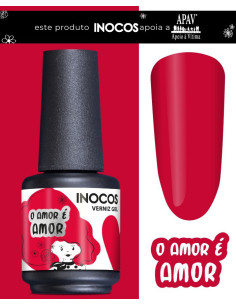 INOCOS Verniz gel O AMOR É AMOR 15ml