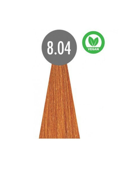 Abril et Nature NatureColor Plex 8.04 Loiro Claro Cobre Natural 120ml