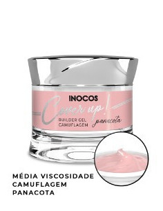 Gel Construção Cover Up PANACOTA MV 50g Inocos