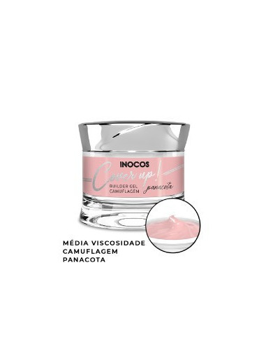 Gel Construção Cover Up PANACOTA MV 50g Inocos