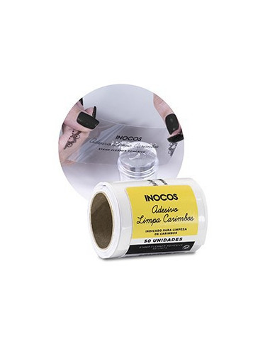 Nail Art STAMPING ADESIVO LIMPA CARIMBOS 50un