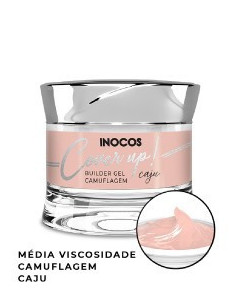 Gel Construção Cover Up CAJU MV 50g Inocos