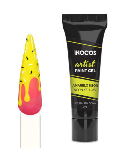 INOCOS Pasta gel AMARELO NÉON 5ml