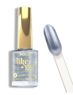 VERNIZ LIKE GEL INOCOS 102 - PRATA CROMADO 11ml