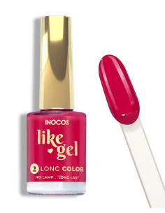 VERNIZ LIKE GEL INOCOS 113 - ROSA FRAMBOESA 11ml