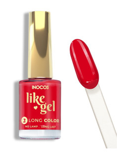 VERNIZ LIKE GEL INOCOS 120 - VERMELHO FOGO 11ml
