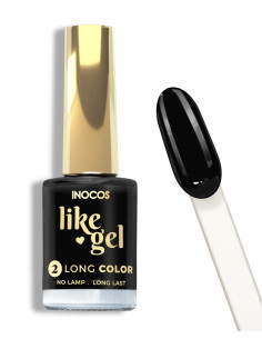 VERNIZ LIKE GEL INOCOS 128 - PRETO 11ml