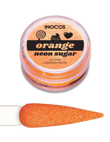 GLITTER SOLTO INOCOS LARANJA NÉON 3g