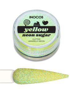GLITTER SOLTO INOCOS AMARELO NÉON 3g