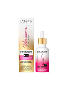 Eveline Cosmetics Unicorn Magic Drops 2 em 1 - Primer + Sérum Facial