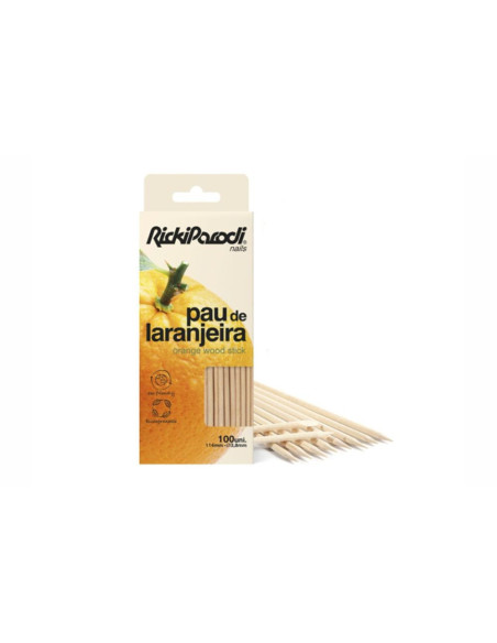 Pau Laranjeira RickiParodi Duplo 11,5cm 100 Unidades