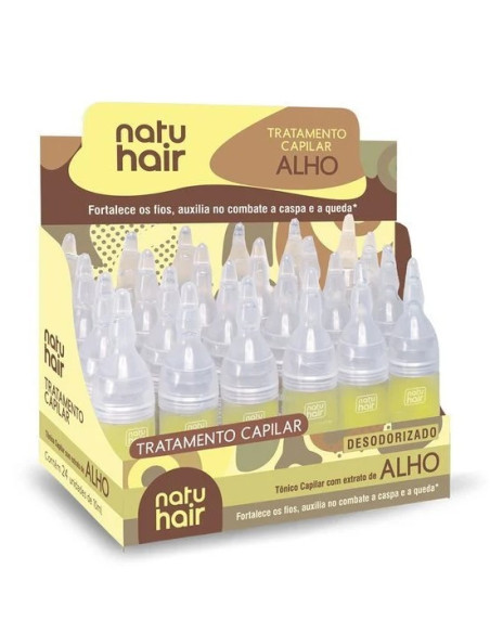 NatuHair Ampola Alho 10ml 1un