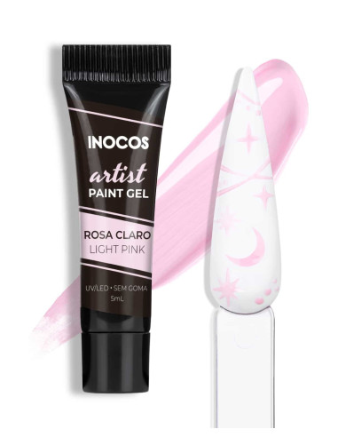 INOCOS – Paint Gel Artistic- Rosa Bébe