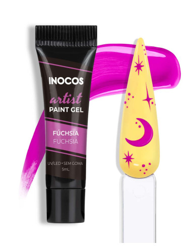 INOCOS – Paint Gel Artistic- Fuschia