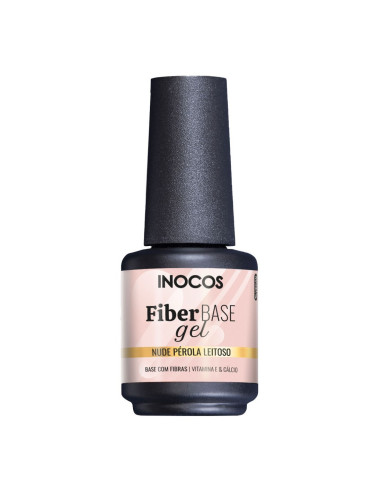 Fiber Base Gel PÉROLA LEITOSO 15ml Inocos