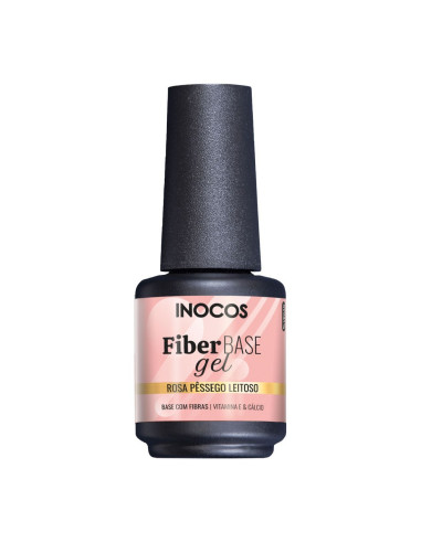 Fiber Base Gel PÊSSEGO LEITOSO 15ml Inocos