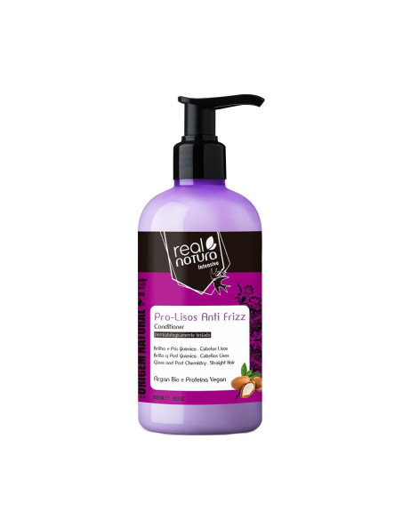 Real Natura Condicionador Pro-Lisos Anti frizz 500 ml