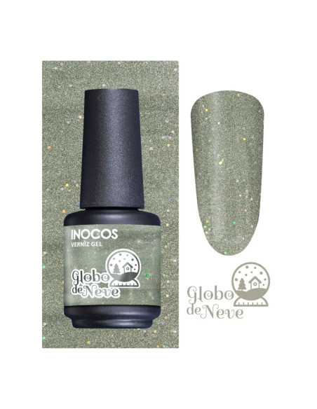 INOCOS Verniz gel GLOBO DE NEVE 15 ml