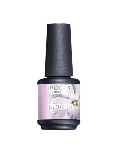 Verniz Gel Violeta 15ml - Coleção FLORA INOCOS  Violeta Pastel