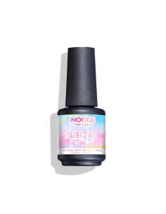 Torna qualquer cor opaca num cor cintilante, com o efeito mágico do Top Coat Aurora INOCOS.