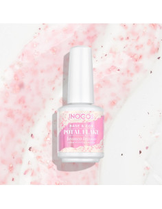 Inocos BASE POTAL BRANCO LEITOSO FLOCOS ROSA 15ML