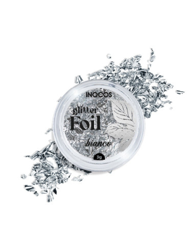 GLITTER FOIL INOCOS PRATA