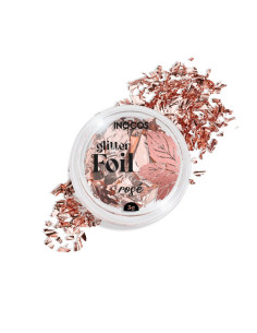 GLITTER FOIL INOCOS ROSA OURO