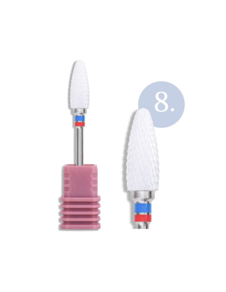 8 - BROCA OVAL INOCOS - CARBONO | GRÃO MÉDIO- FINO