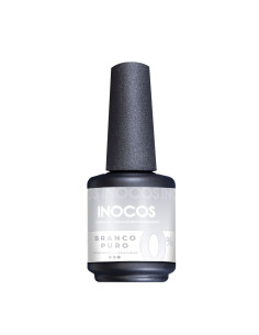 Verniz Gel YM1 Branco Puro 0% – 15ml Inocos  Apresentamos-te o Verniz Gel INOCOS Branco Puro 0% da Coleção You&Me.  Cor Branco.